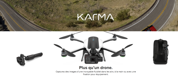 Le drone Karma de Gopro